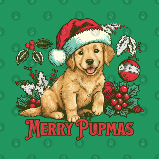 Puppy Christmas by Cool Monkey Designs