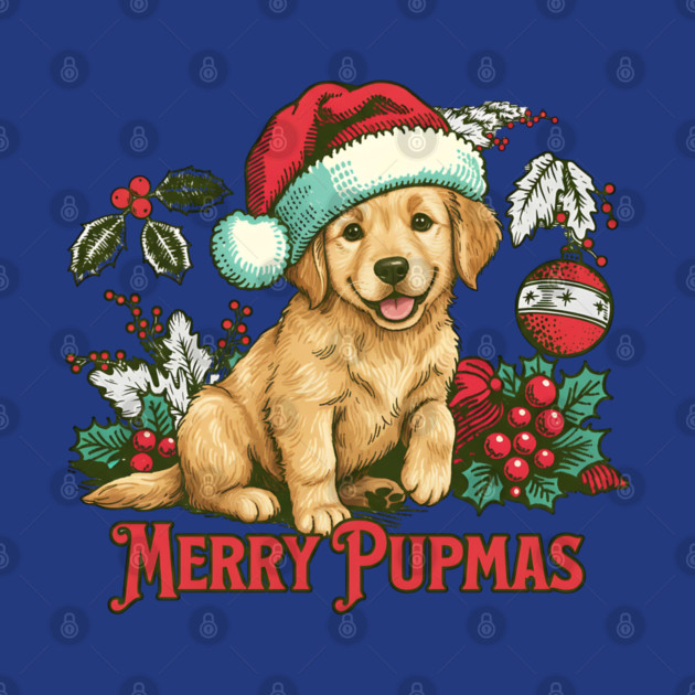 Puppy Christmas by Cool Monkey Designs