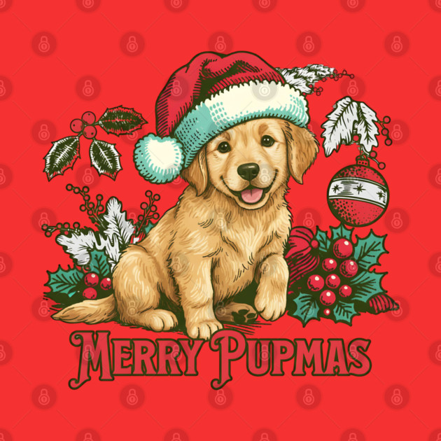 Puppy Christmas by Cool Monkey Designs