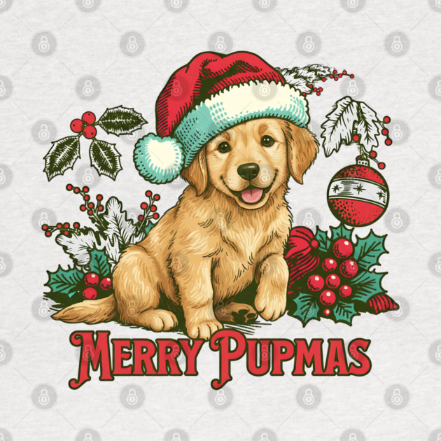 Puppy Christmas by Cool Monkey Designs