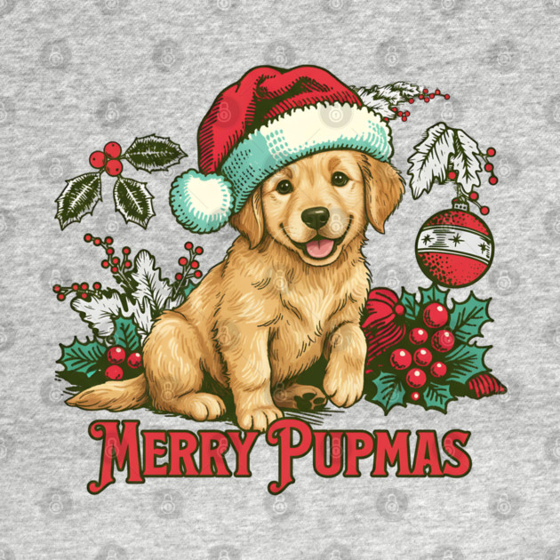 Puppy Christmas by Cool Monkey Designs