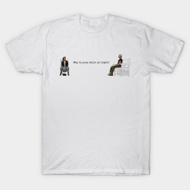 One Battle After Another: Why Is Your Shirt So Tight? T-Shirt by 51Deesigns