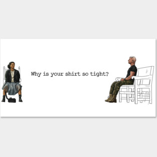 One Battle After Another: Why Is Your Shirt So Tight? Posters and Art