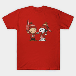 Snoopy-Kansas-City- Chiefs T-Shirt