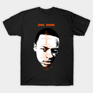 Dr. Dre Discography Timeline - Hip Hop Legend T-Shirt