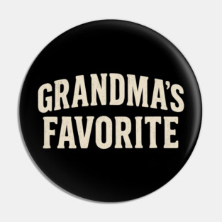 Grandma’s Favorite Pin