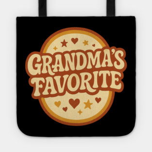 Grandma’s Favorite - Retro Vintage Grandma Tote