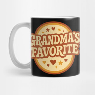Grandma’s Favorite - Retro Vintage Grandma Mug