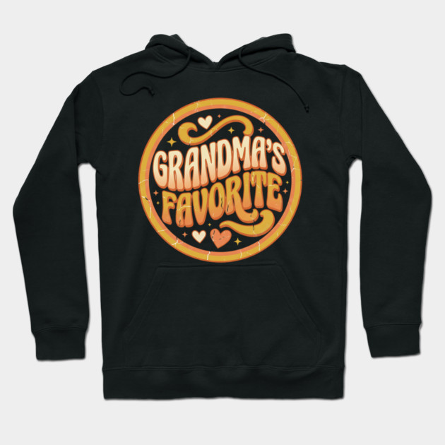 Grandma's Favorite Shirt Funny Grandparent Grandchild Gift Hoodie by ArtistTee ⭐⭐⭐⭐⭐