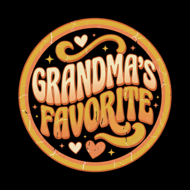Grandma's Favorite Shirt Funny Grandparent Grandchild Gift by ArtistTee ⭐⭐⭐⭐⭐