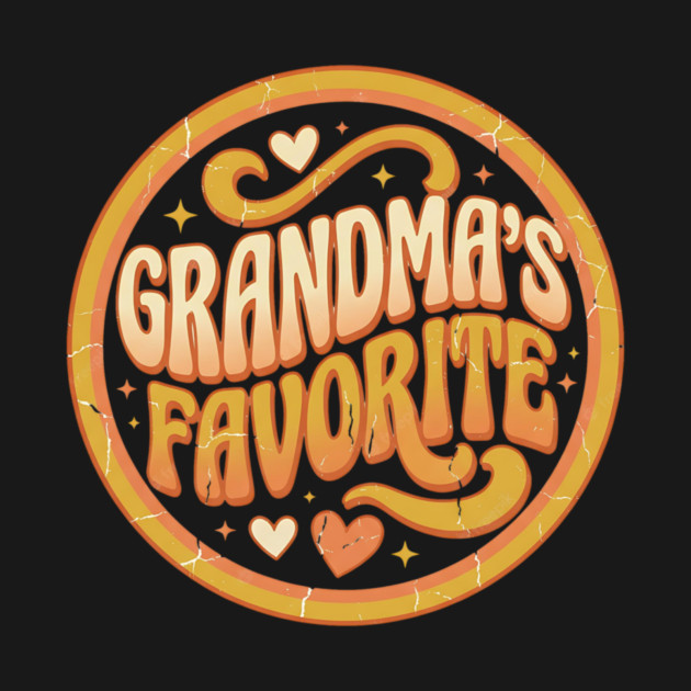 Grandma's Favorite Shirt Funny Grandparent Grandchild Gift by ArtistTee ⭐⭐⭐⭐⭐