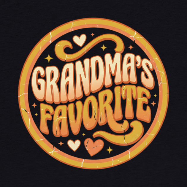 Grandma's Favorite Shirt Funny Grandparent Grandchild Gift by ArtistTee ⭐⭐⭐⭐⭐