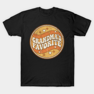 Grandma's Favorite Funny Grandparent Grandchild Gift T-Shirt