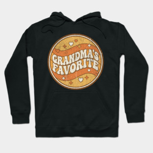 Grandma's Favorite Funny Grandparent Grandchild Gift Hoodie