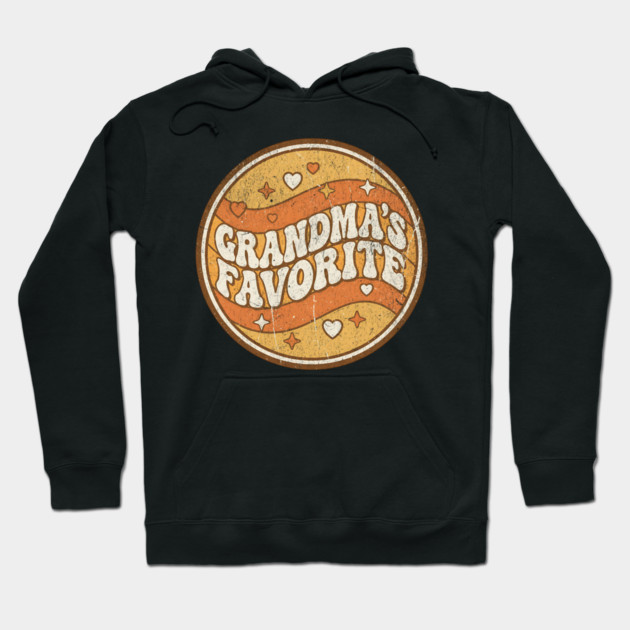Grandma's Favorite Funny Grandparent Grandchild Gift Hoodie by ArtistTee ⭐⭐⭐⭐⭐