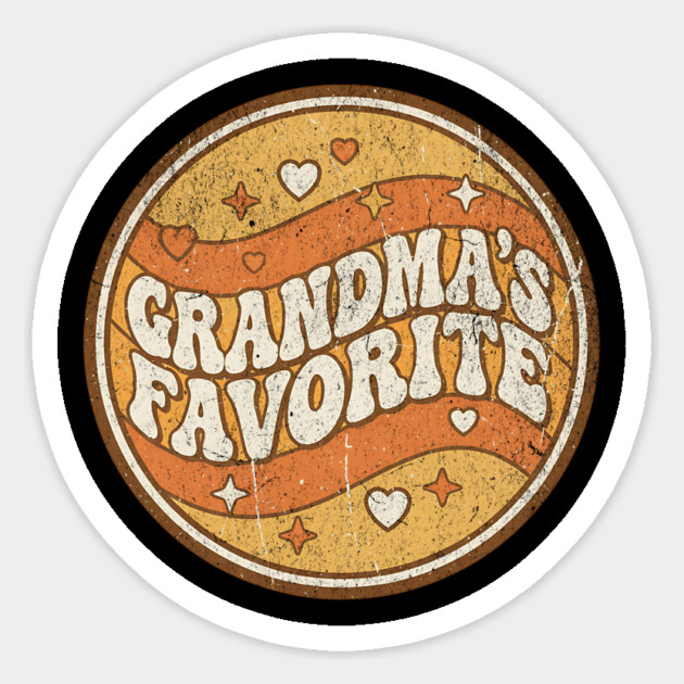 Grandma's Favorite Funny Grandparent Grandchild Gift Magnet by ArtistTee ⭐⭐⭐⭐⭐