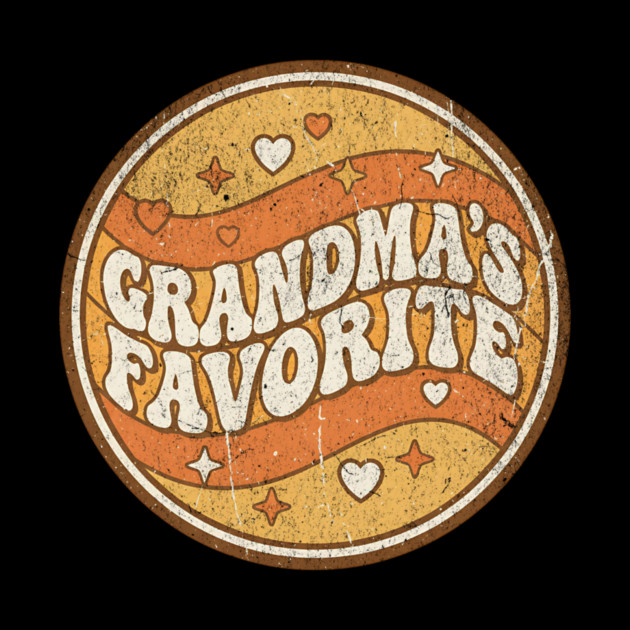 Grandma's Favorite Funny Grandparent Grandchild Gift by ArtistTee ⭐⭐⭐⭐⭐