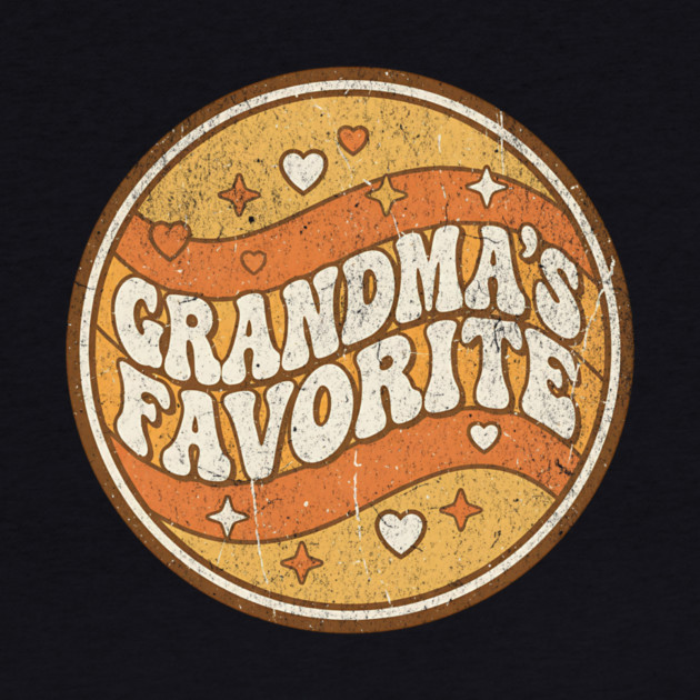 Grandma's Favorite Funny Grandparent Grandchild Gift by ArtistTee ⭐⭐⭐⭐⭐