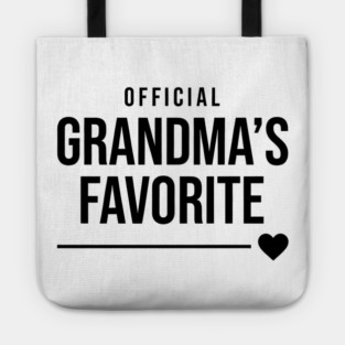 Grandma’s Favorite Official Design Tote