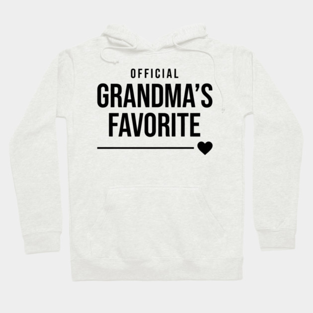 Grandma’s Favorite Official Design Hoodie by ArtistTee ⭐⭐⭐⭐⭐