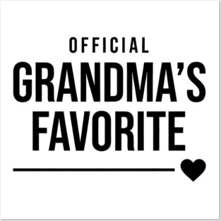 Grandma’s Favorite Official Design Posters and Art