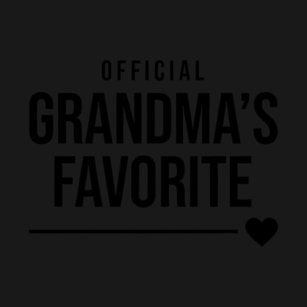 Grandma’s Favorite Official Design by ArtistTee ⭐⭐⭐⭐⭐