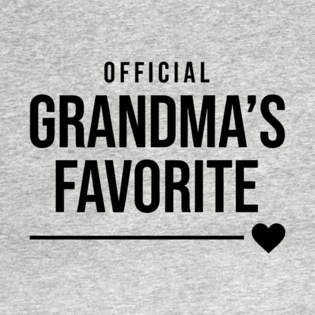 Grandma’s Favorite Official Design by ArtistTee ⭐⭐⭐⭐⭐