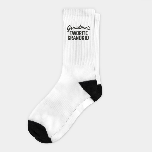 grandmas favorite grandkid Socks by ArtistTee ⭐⭐⭐⭐⭐