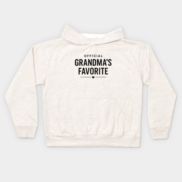 Grandma’s Favorite Official Design Kids Hoodie by ArtistTee ⭐⭐⭐⭐⭐