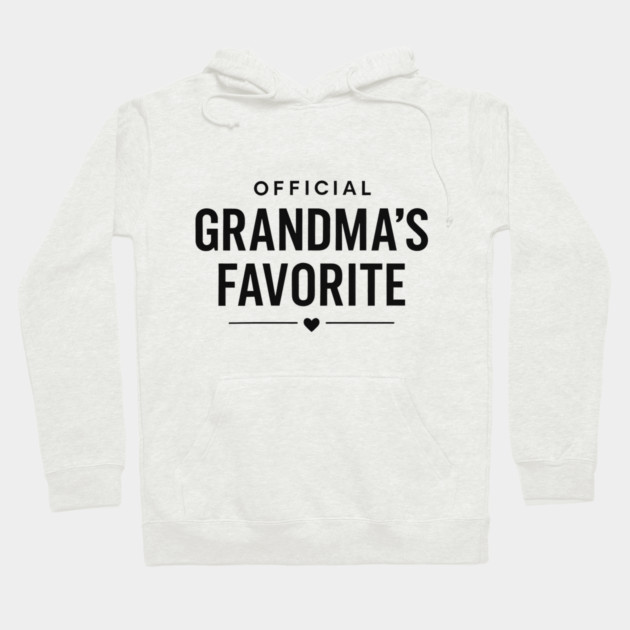 Grandma’s Favorite Official Design Hoodie by ArtistTee ⭐⭐⭐⭐⭐