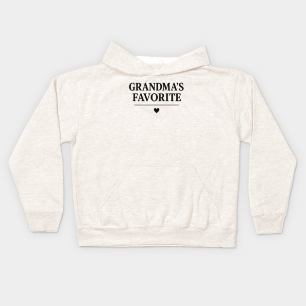 Official-Grandma’s-Favorite Kids Hoodie by ArtistTee ⭐⭐⭐⭐⭐