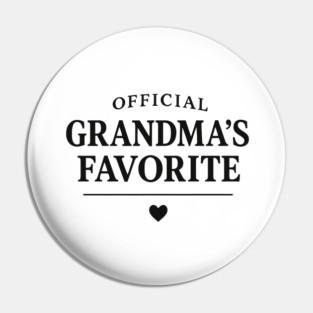 Official-Grandma’s-Favorite Pin
