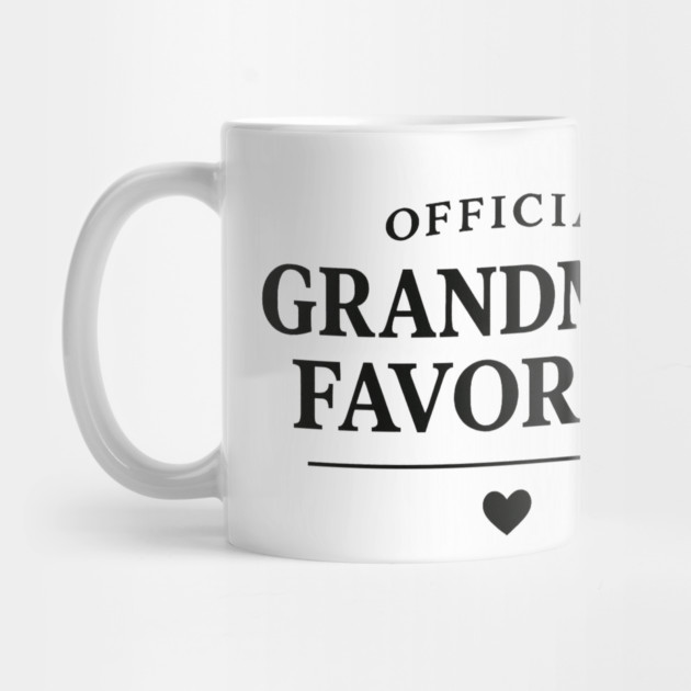Official-Grandma’s-Favorite by ArtistTee ⭐⭐⭐⭐⭐