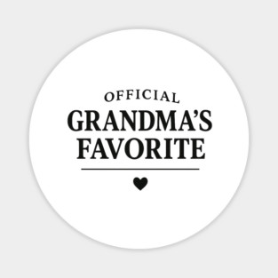 Official-Grandma’s-Favorite Magnet