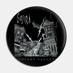 Gojira - L'enfant Sauvage Pin