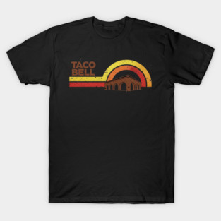 Retro Taco Bell Arch Building T-Shirt