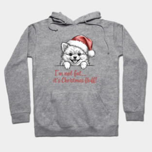 Pomeranian-Christmas-Dogs Hoodie