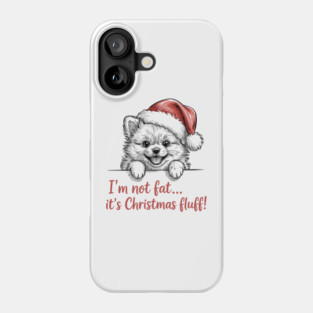 Pomeranian-Christmas-Dogs Phone Case