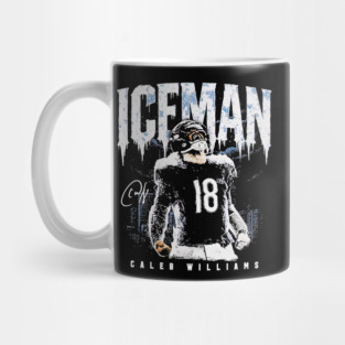 Caleb Williams Chicago Iceman signature Mug