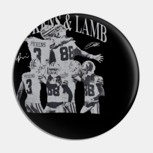 CeeDee Lamb George Pickens Football Vintage Pin