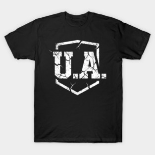My hero academia black logo T-Shirt