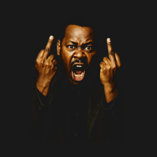 Luther Vandross Flipping the Bird T-Shirt