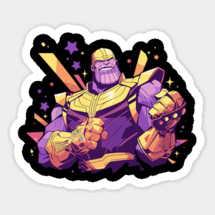 thanos Sticker