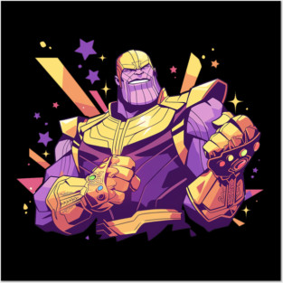 thanos Posters and Art