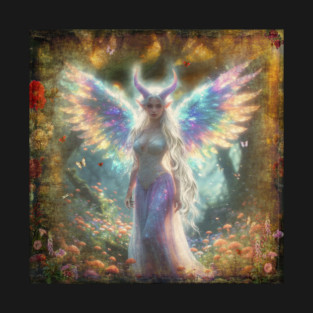 Enchanted Elven Fairy in Mystical Forest T-Shirt