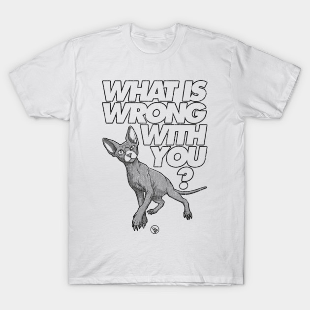 Sus Cat T-Shirt by Wrongteeshirt