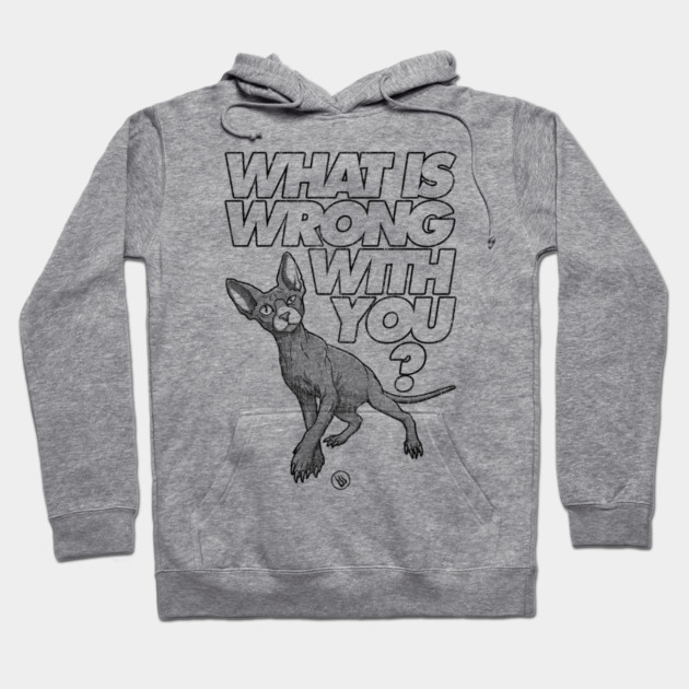 Sus Cat Hoodie by Wrongteeshirt