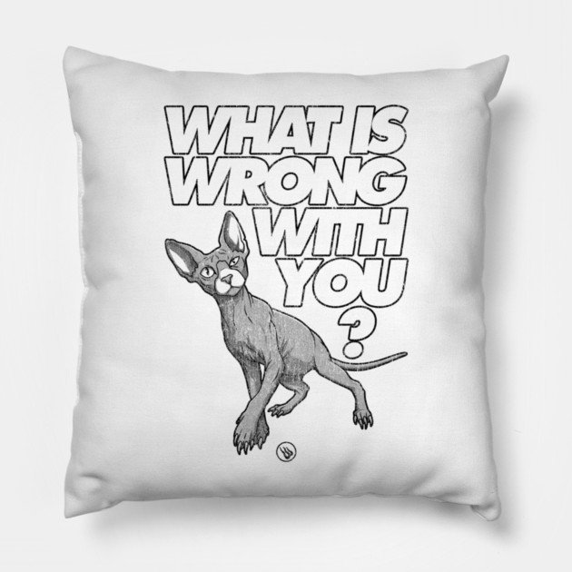 Sus Cat Pillow by Wrongteeshirt