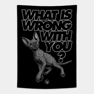 Curious Cat Tapestry