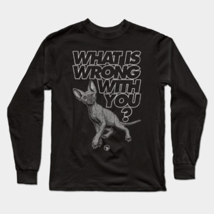 Curious Cat Long Sleeve T-Shirt